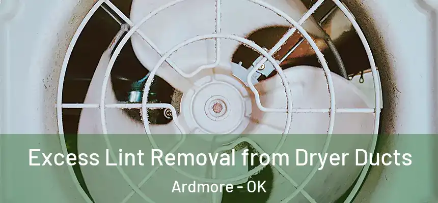 Excess Lint Removal from Dryer Ducts Ardmore - OK